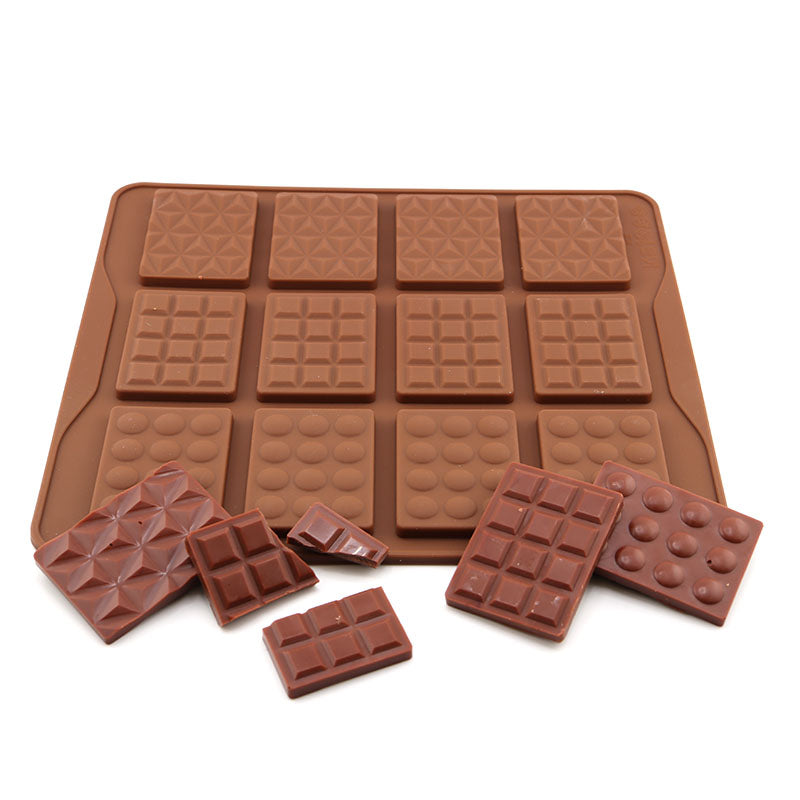 12 Cavity Different Shape Chocolate Mould 2 - Aussie Candle Supplies