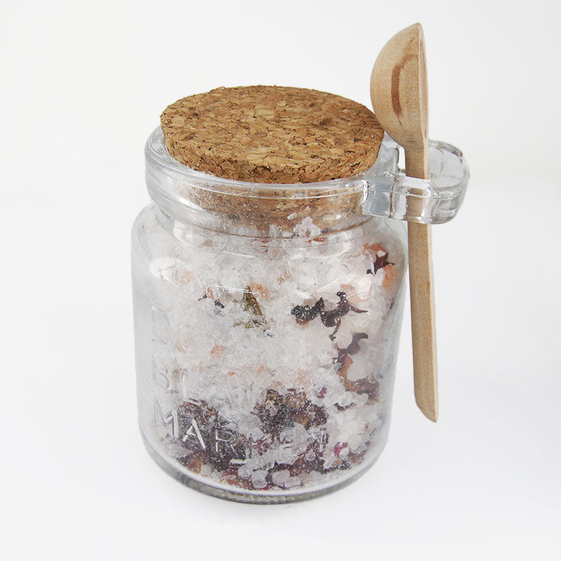 Cork Top Storage Jar with Spoon | Everbowes